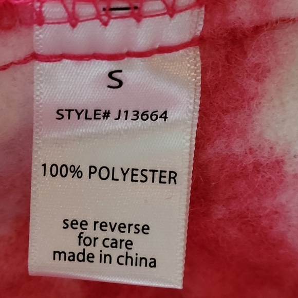 Boutique Long Sleeve Double Breasted Check Print Boucle Fleece Coat - Picture 11 of 12